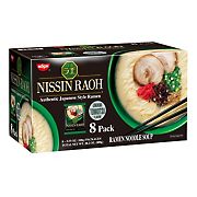 Nissin Raoh Ramen Tonkotsu Flavor Noodle Soup, 8 pk.