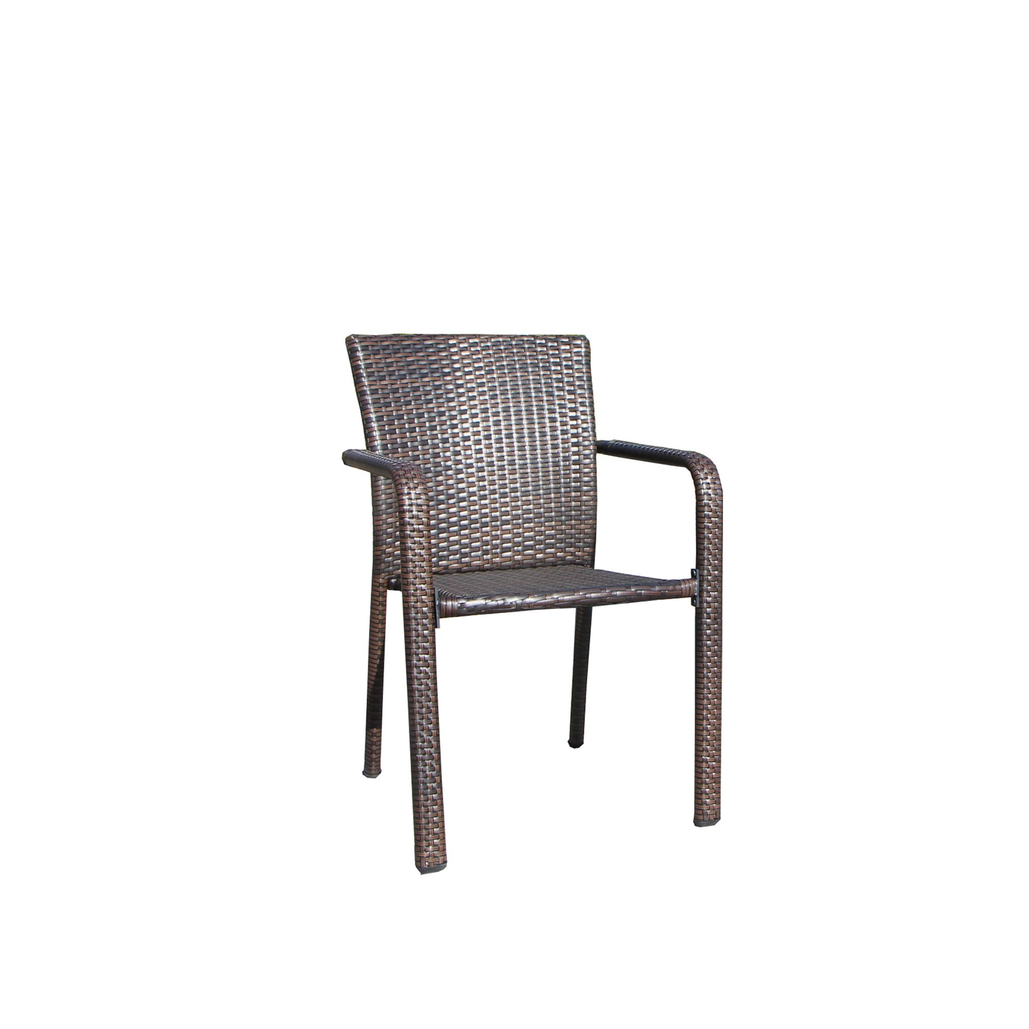 Berkley Jensen Wicker Stacking Chair, 2 pk.