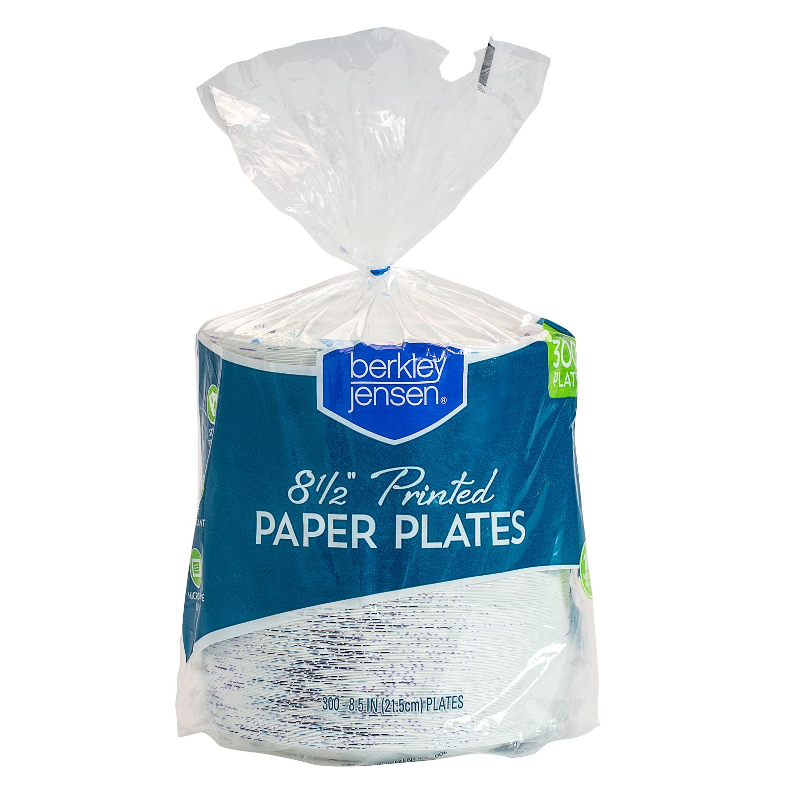 Berkley Jensen 8.5 Printed Paper Plate, 300 ct.