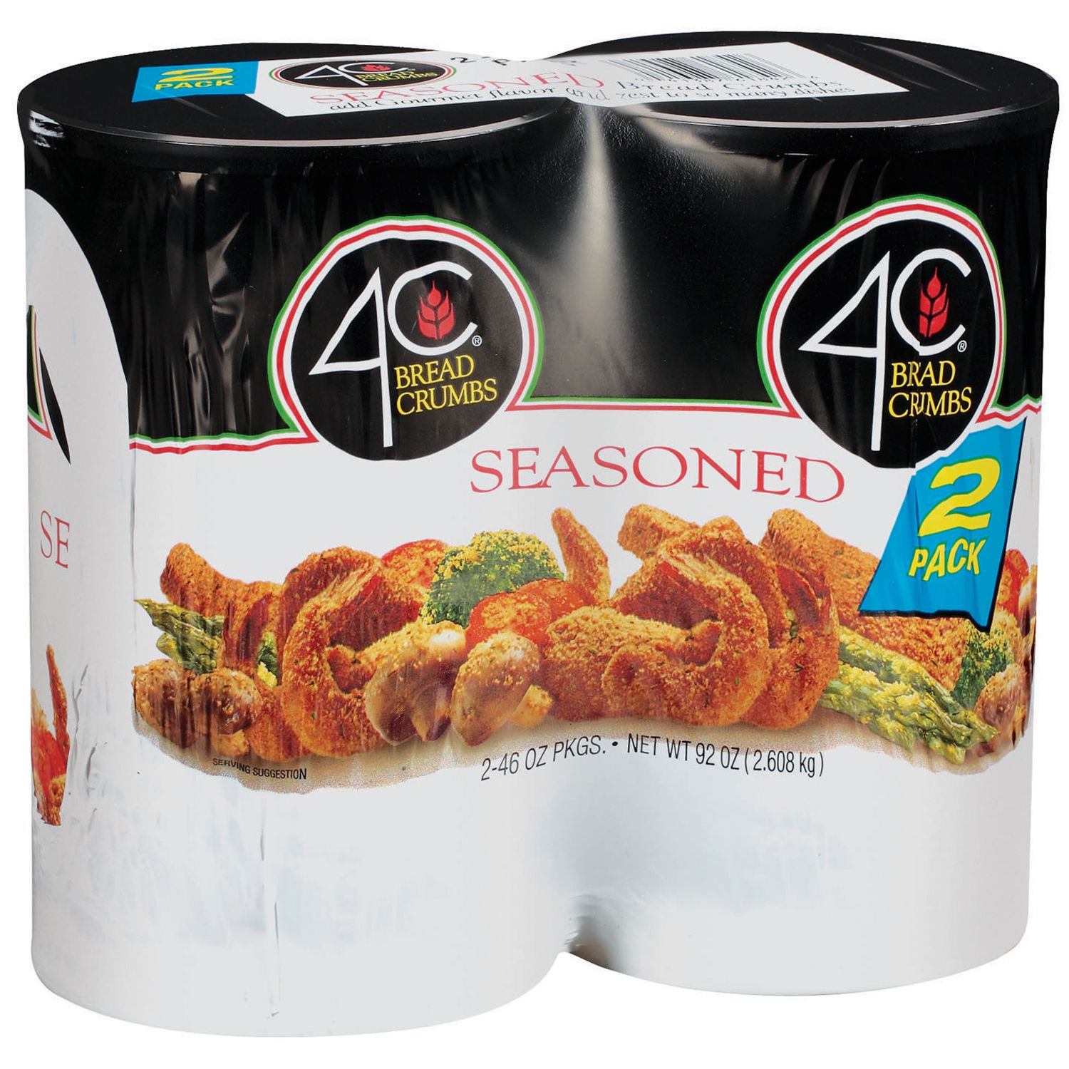 4C Seasoned Bread Crumbs, 2 pk./46 oz.