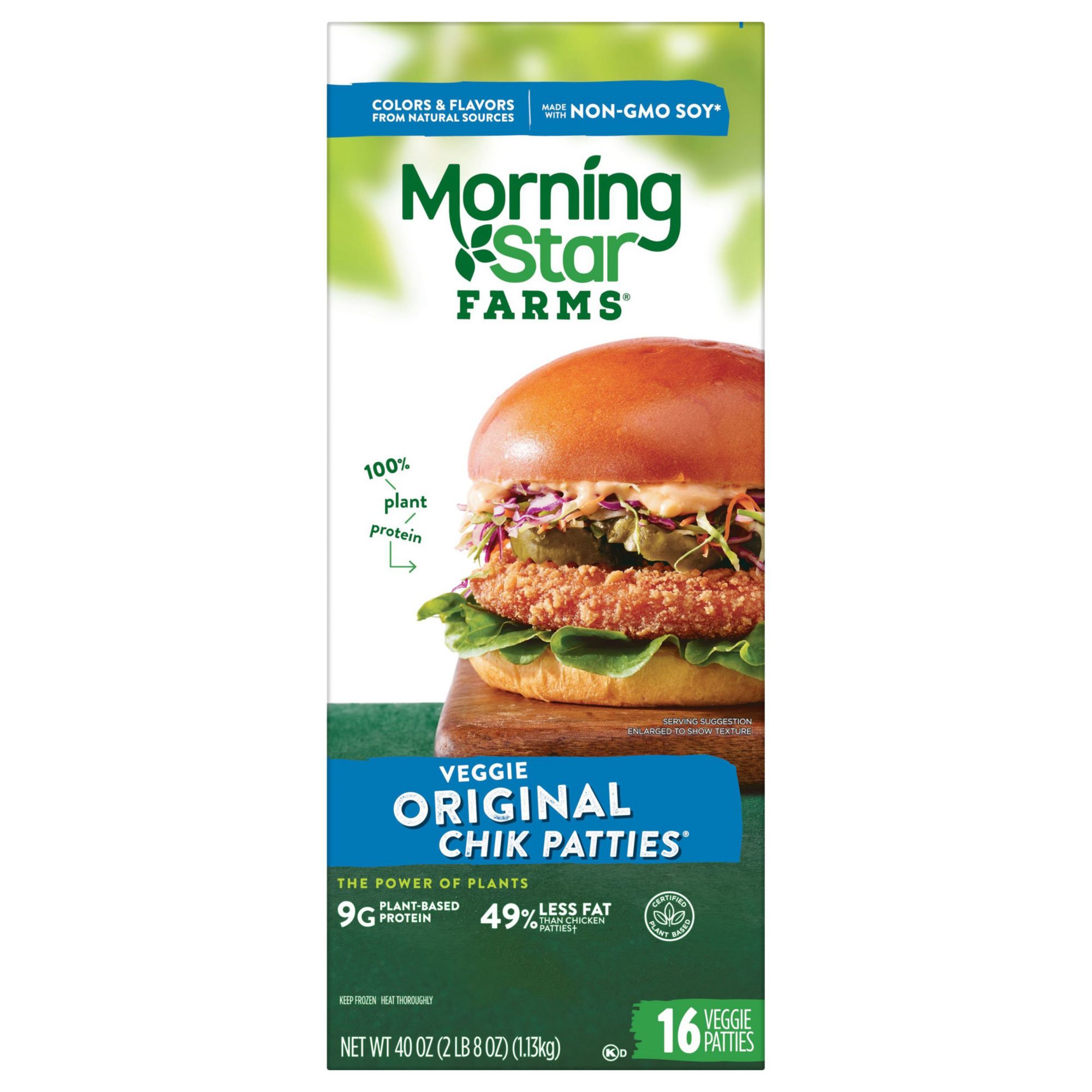 MorningStar Farms Chik Patties, 16 ct | BJ's Wholesale Club