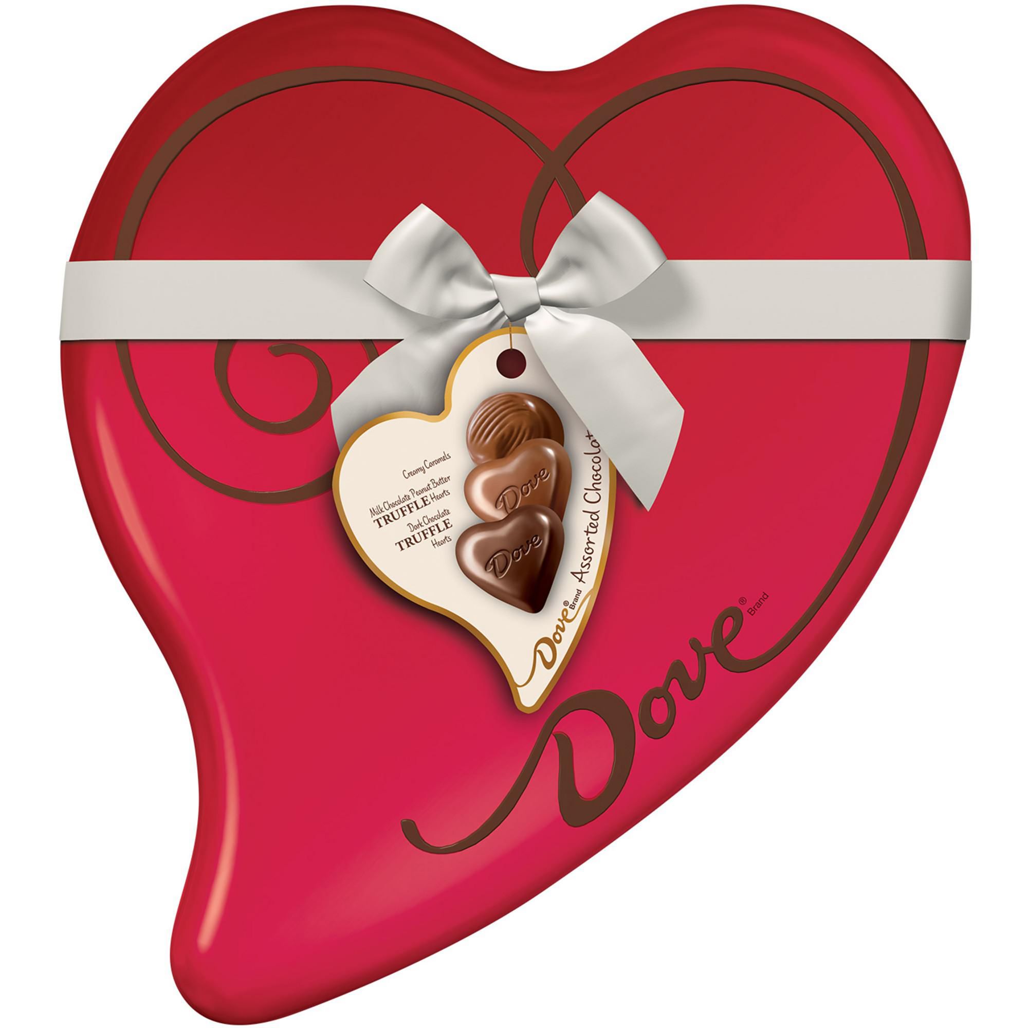 Dove Valentine S Day Chocolate Truffles Heart Tin 9 82 Oz Bjs