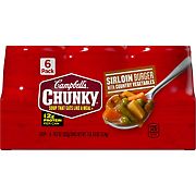 Campbell's Chunky Sirloin Burger with Country Vegetables Soup, 6 pk.