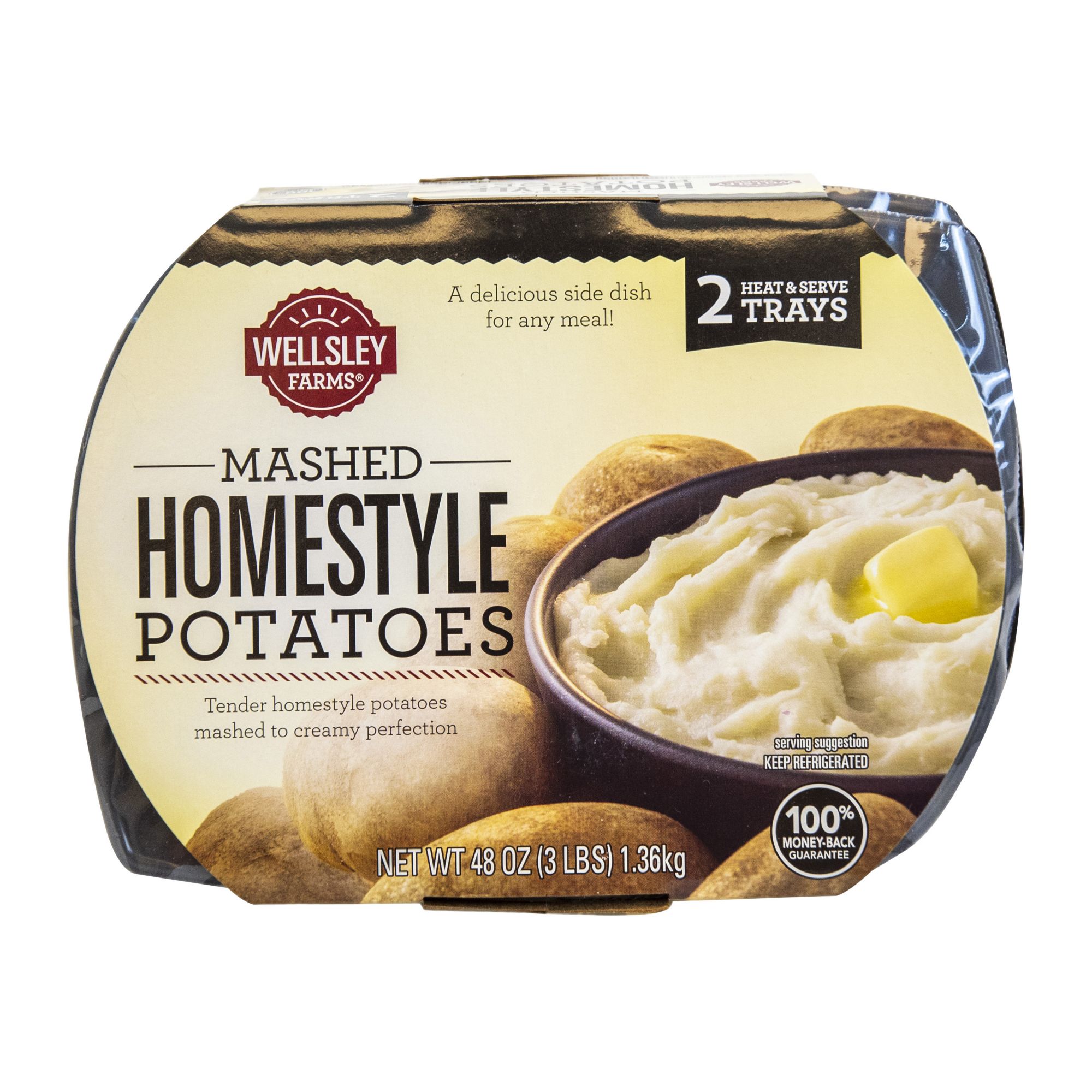 Wellsley Farms Homestyle Mashed Potatoes, 2 pk./24 oz.