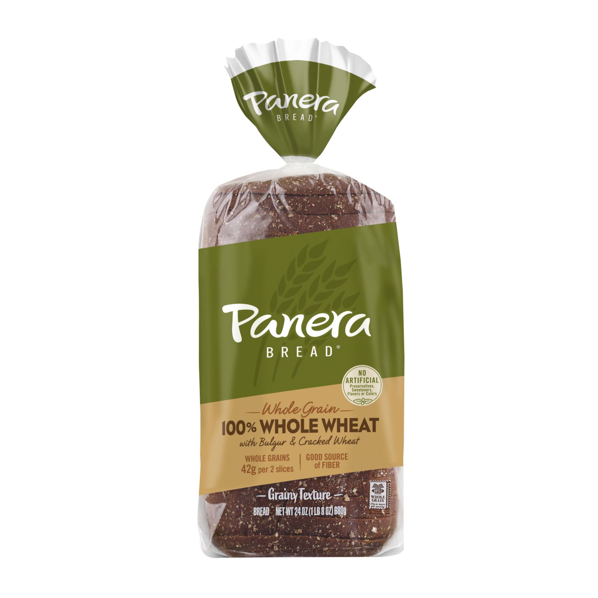 Panera 100% Whole Wheat Bread, 24 oz.