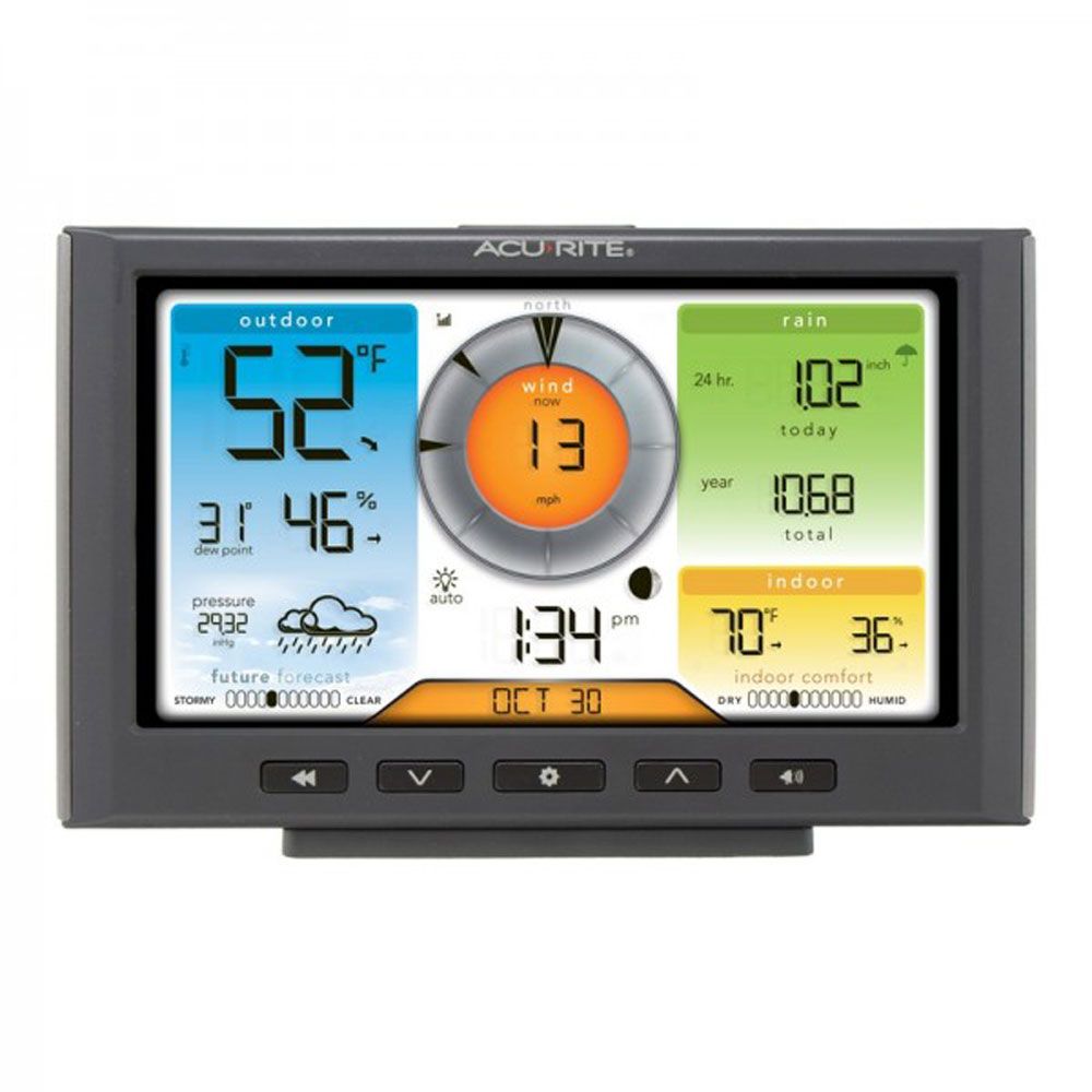 AcuRite Digital Weather Station with Wireless Outdoor Sensor in