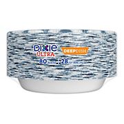 Dixie Ultra 9-9/16&quot; Extra Deep Dish Paper Plate, 80 ct.