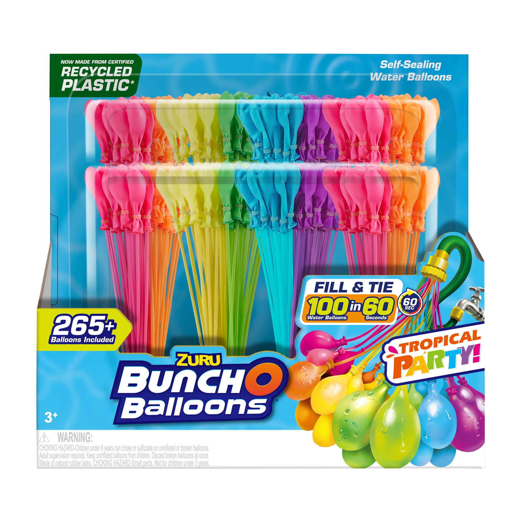 Zuru Bunch O Balloons Tropical Party, 8-pk.