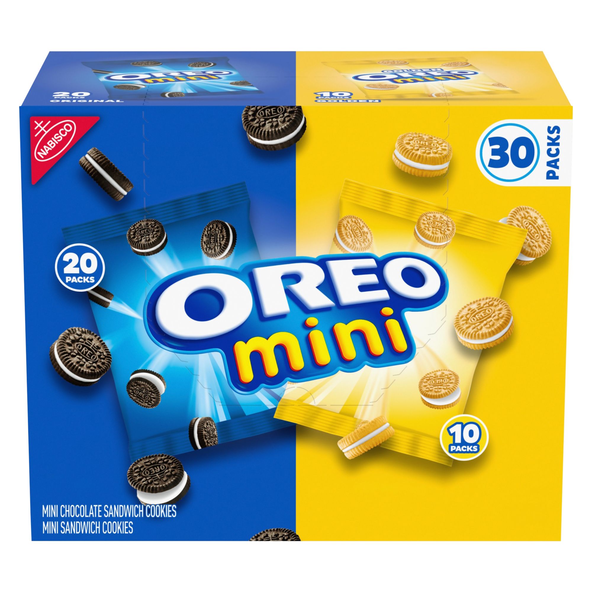 Oreo Mini Mix Sandwich Cookies Variety Pack, 30 pk./1.5 oz.