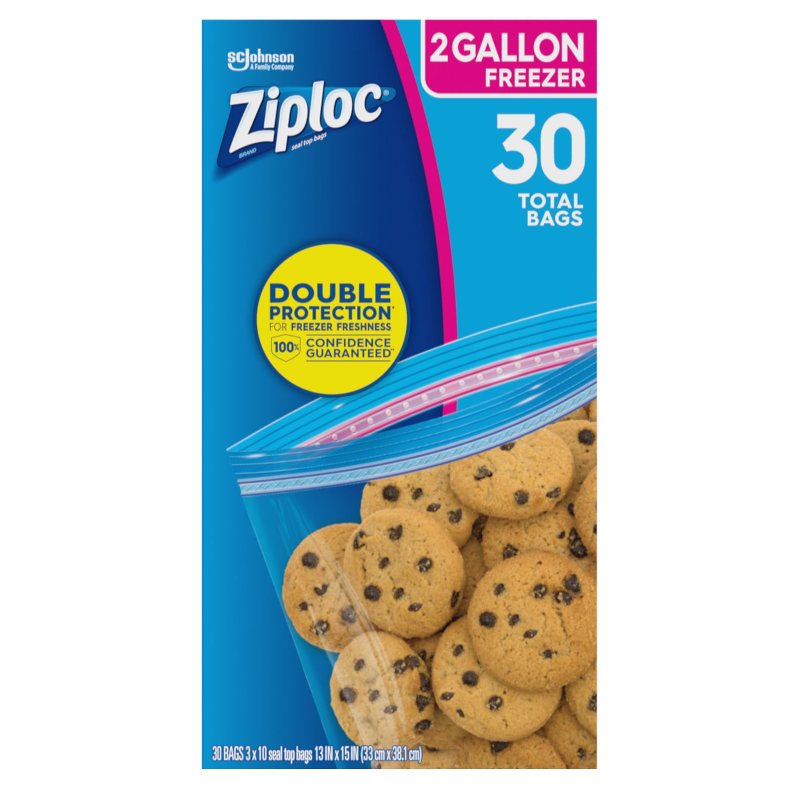 Ziploc® Freezer Bags - 2 Gallon