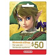 $50 Nintendo eShop Gift Card