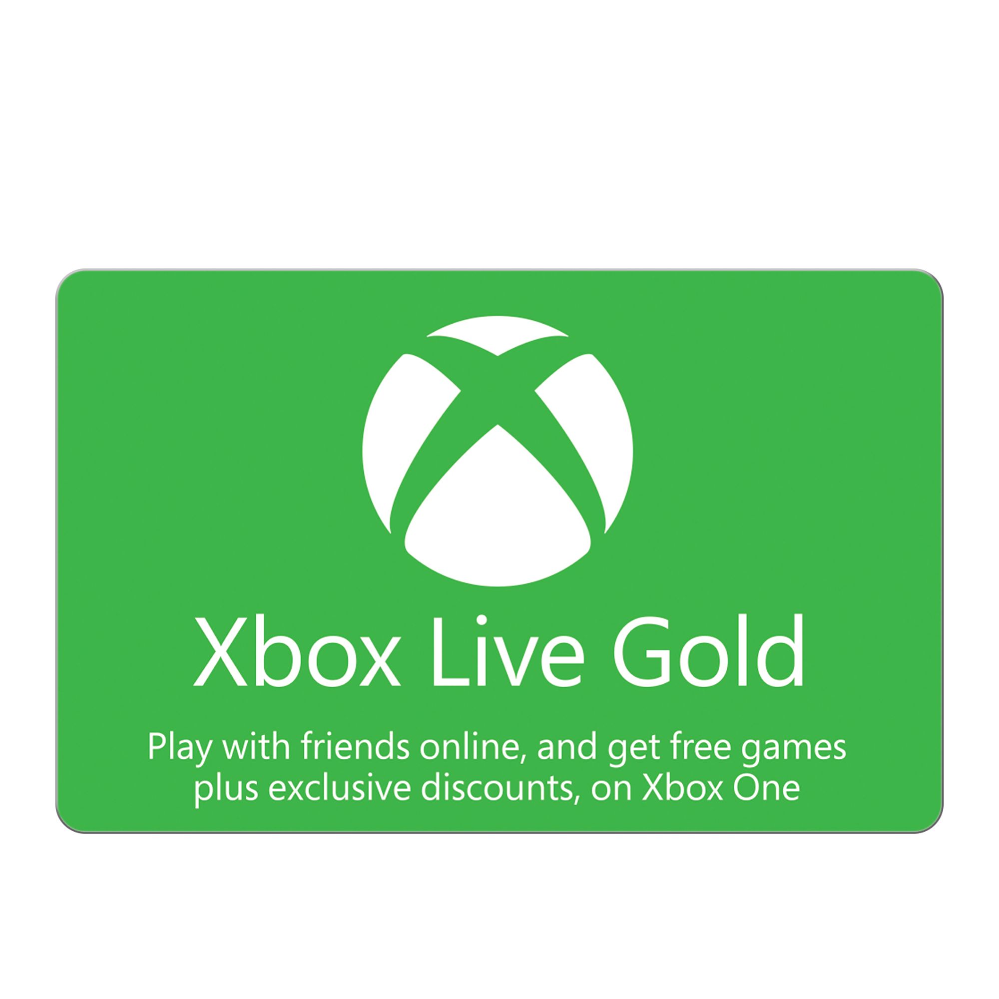 xbox live gold 3 month