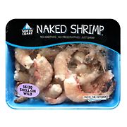 Naked Shrimp Shell On Raw, 1. 4 lbs.