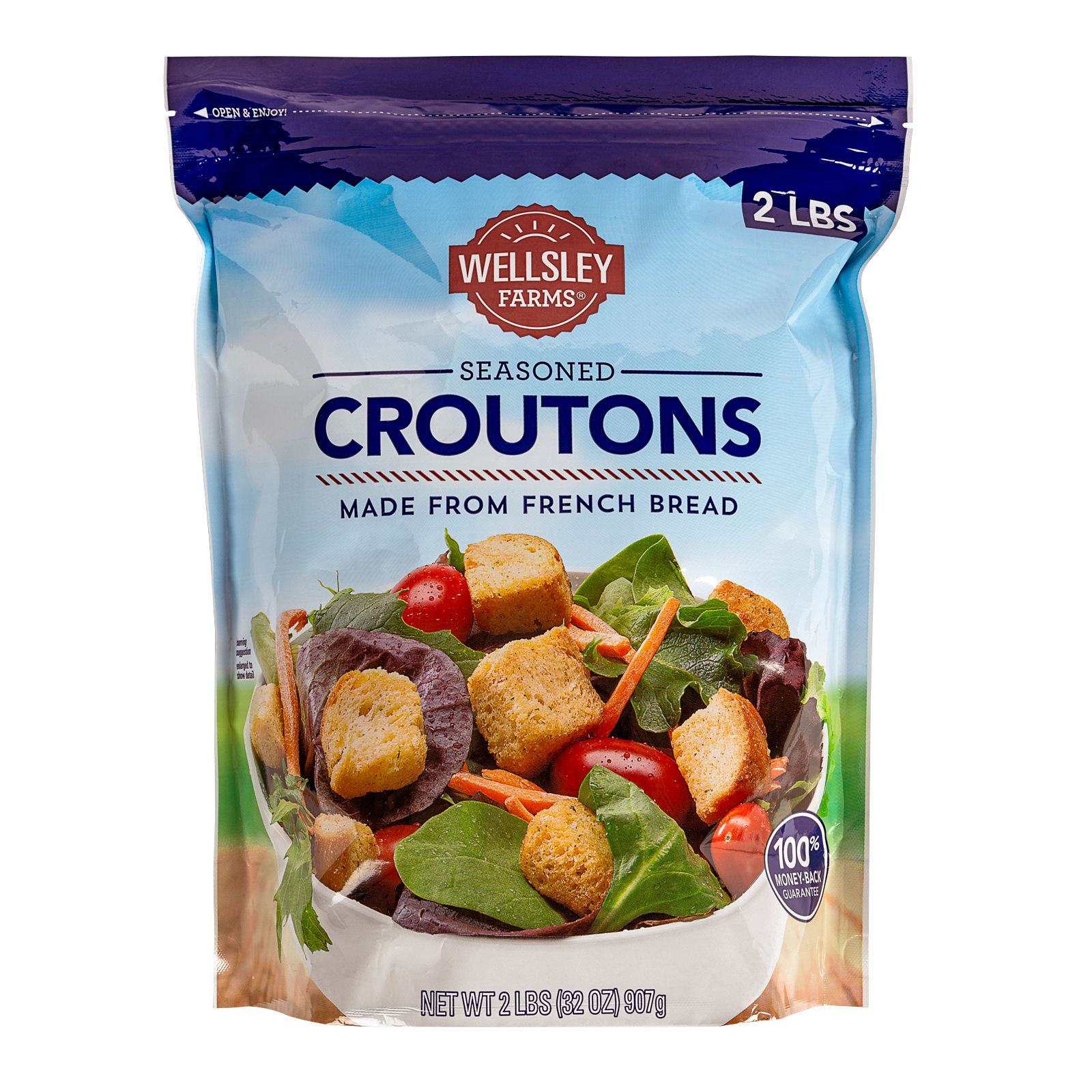 Wellsley Farms Seasoned Croutons, 2 lbs.