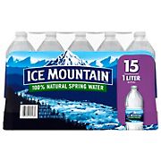 Ice Mountain Natural Spring Water, 15 pk./1L