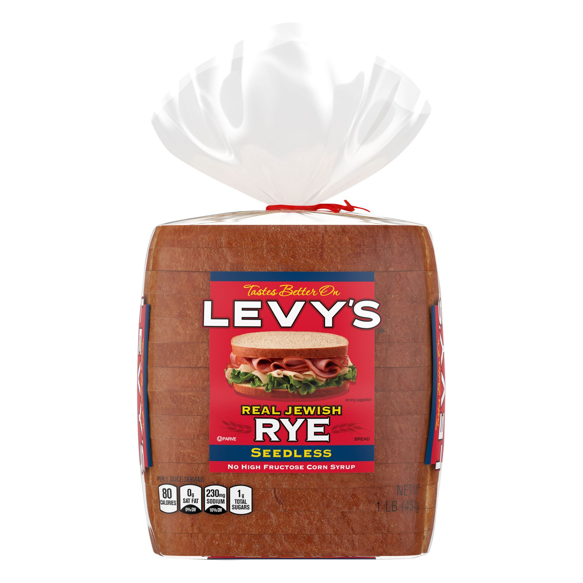 Levy's Plain Rye Bread, 16 oz.