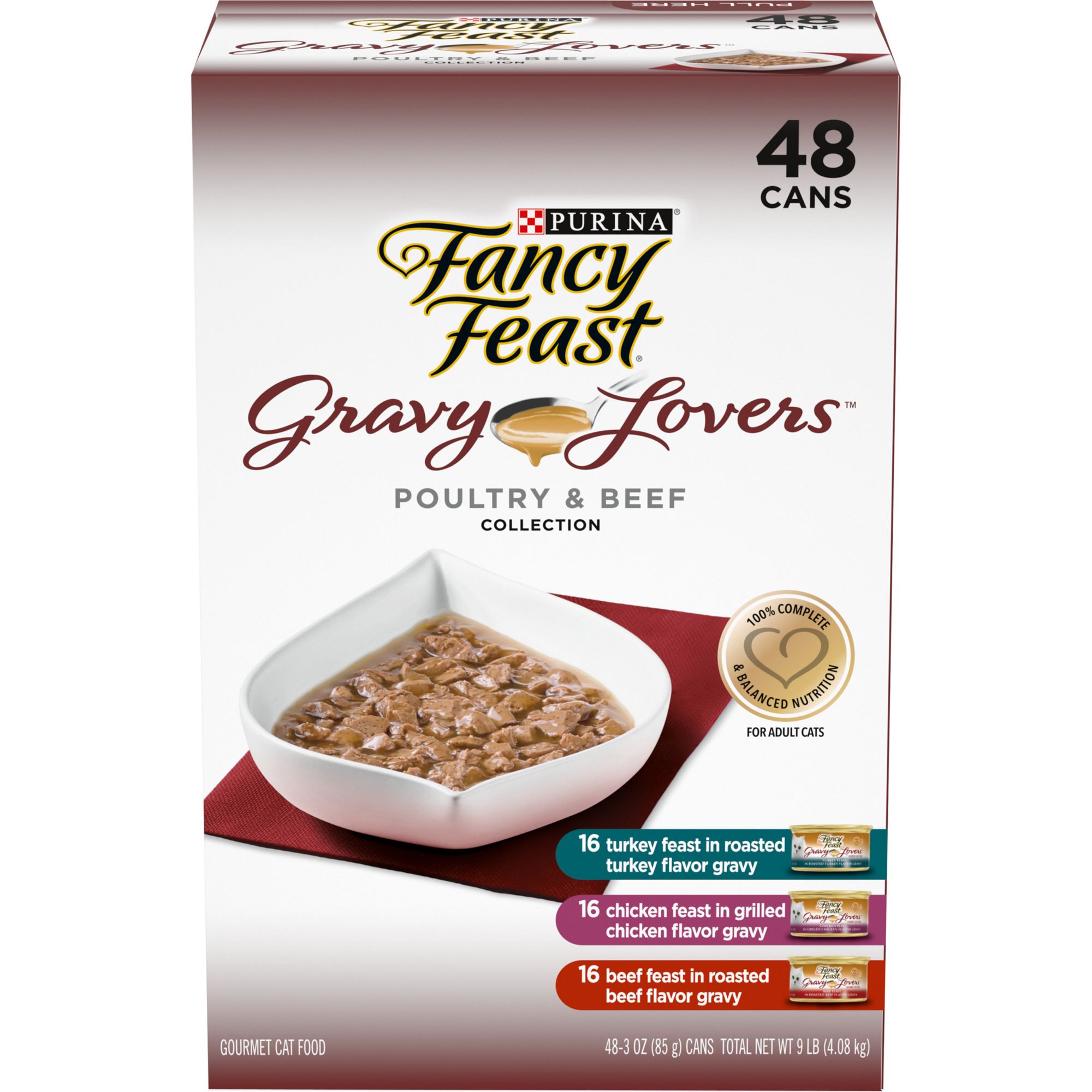 Fancy feast gravy lovers hot sale calories