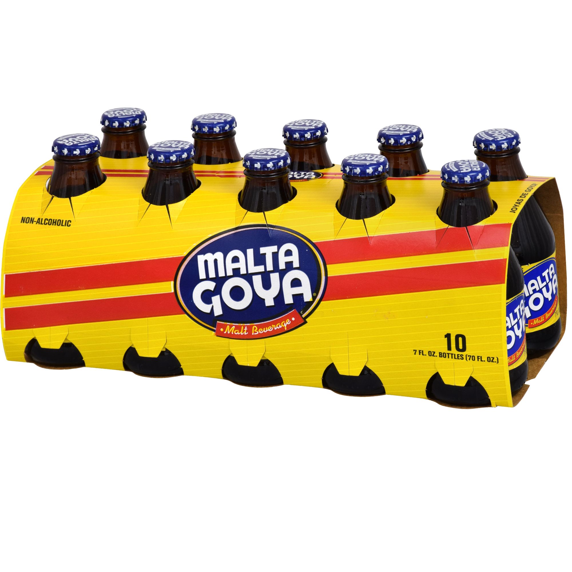 Goya Malta Beverage Bottles, 10 ct./7 oz.