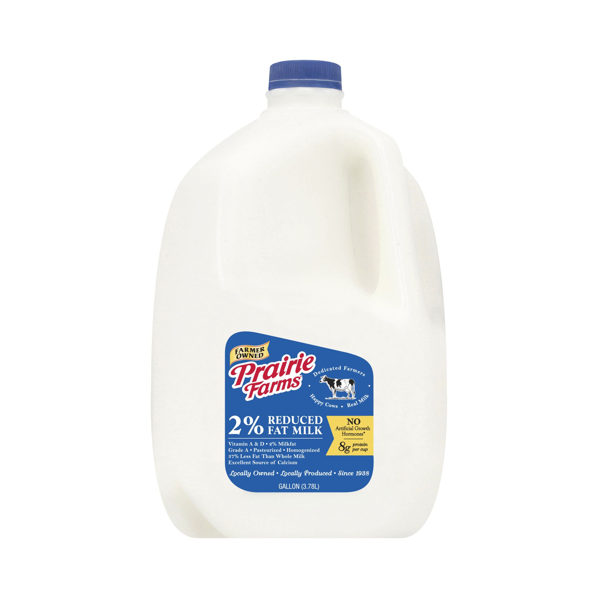 Prairie Farms 2% Reduced Fat Milk Gallon