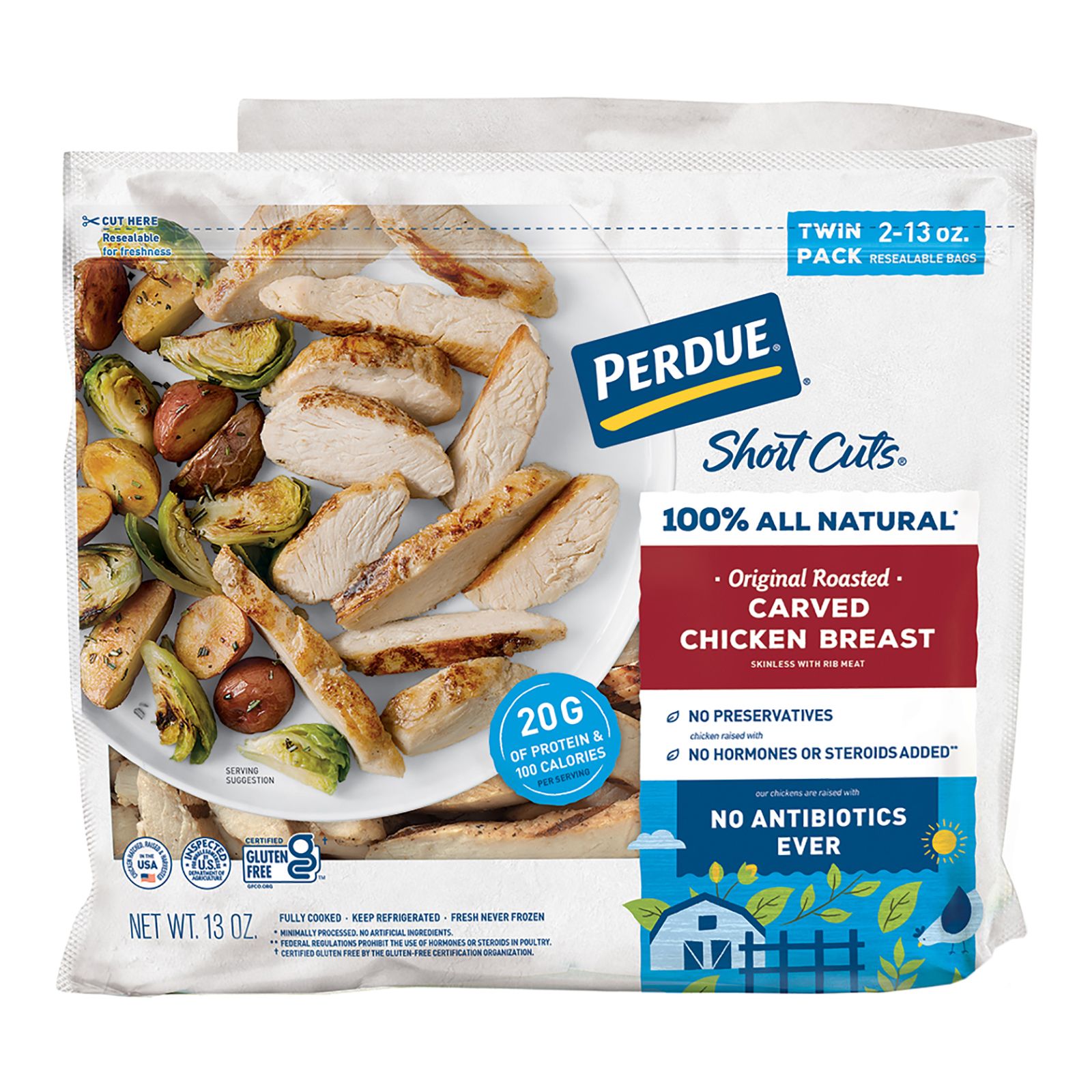 PERDUE® FRESH CUTS® Chicken Breast Cutlets, 62622