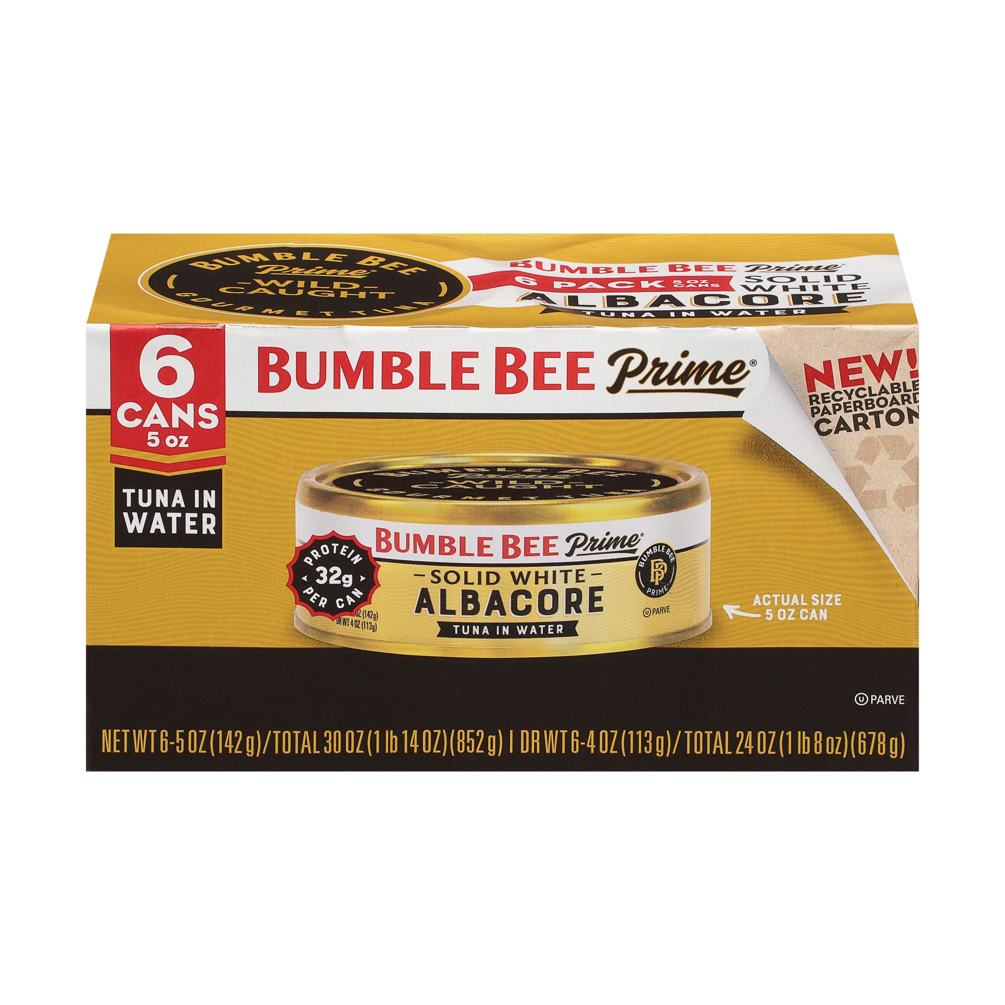 Bumble Bee Solid White Albacore Tuna in Water, 8 pk./5 oz.