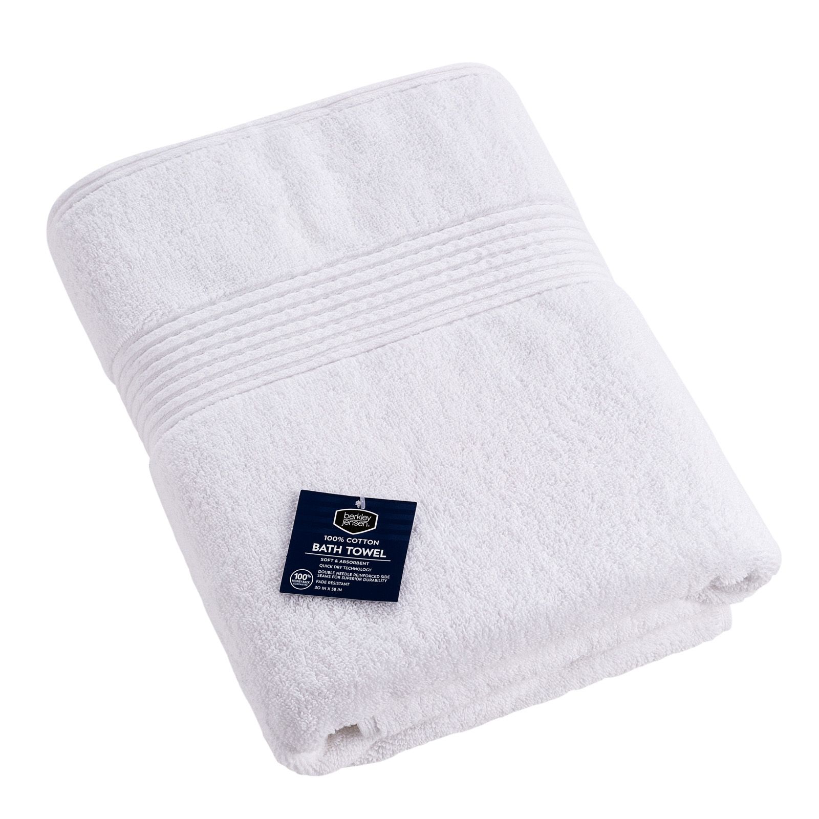 Berkley Jensen Bath Towel, Linen