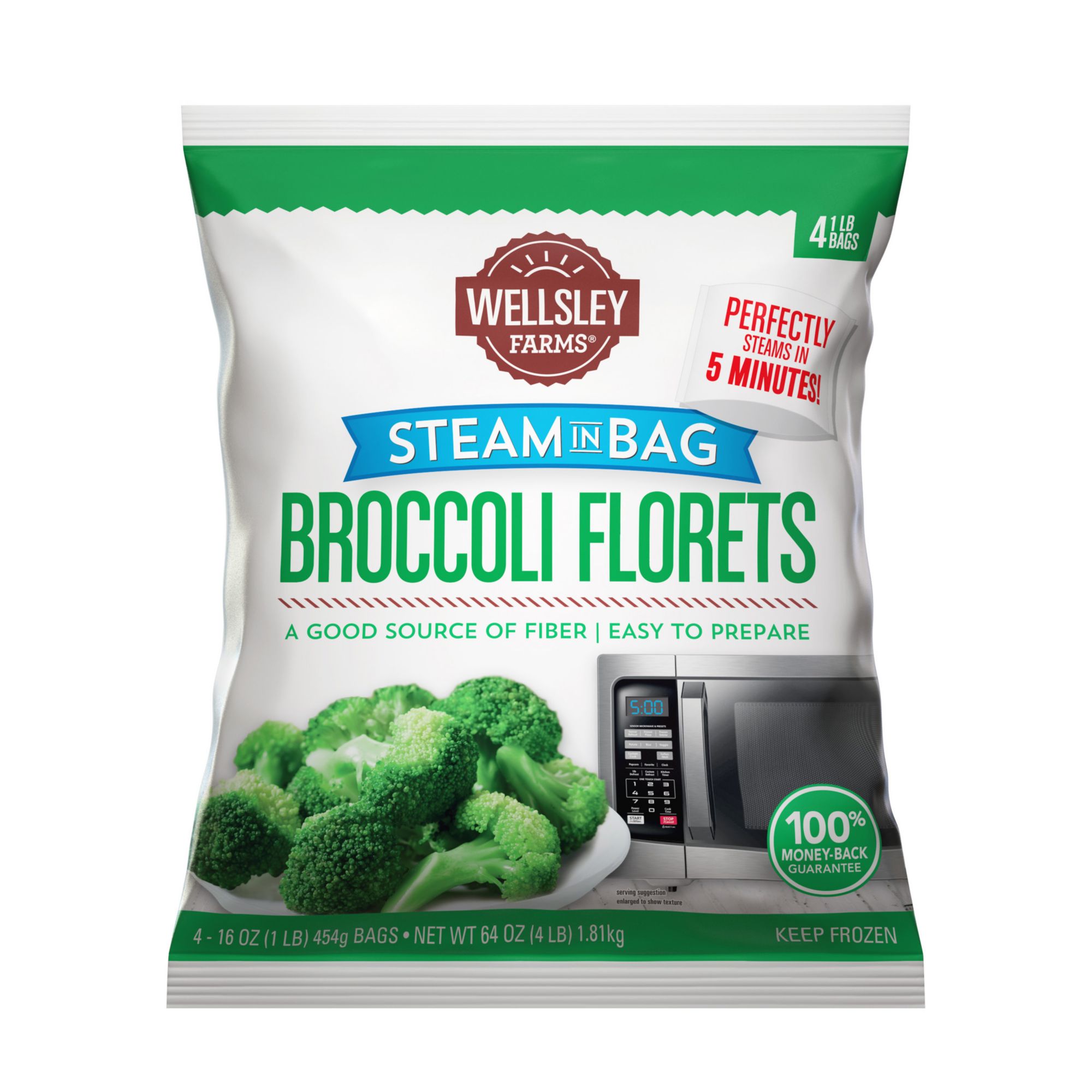 Wellsley Farms Broccoli, 4 lbs.