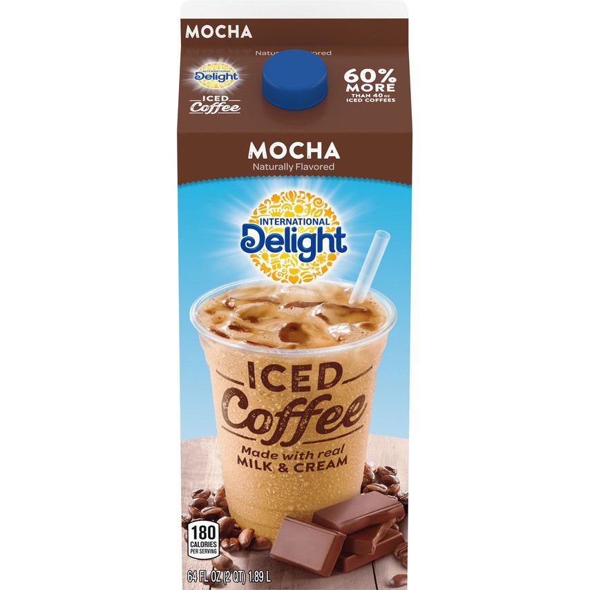 International Delight Mocha Iced Coffee, 64 oz.