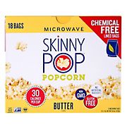 SkinnyPop Butter Flavor Microwave Popcorn, 18 ct.