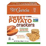 RW Garcia 3 Seed Sweet Potato Crackers, 30 oz.