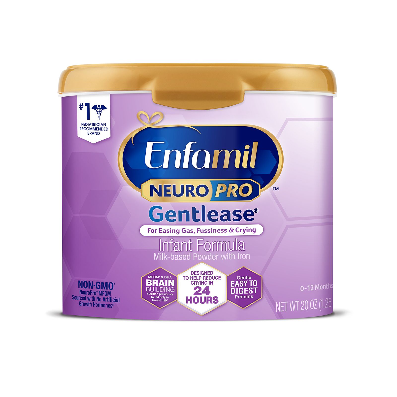 Enfamil NeuroPro Gentlease Baby Formula, 2 pk.