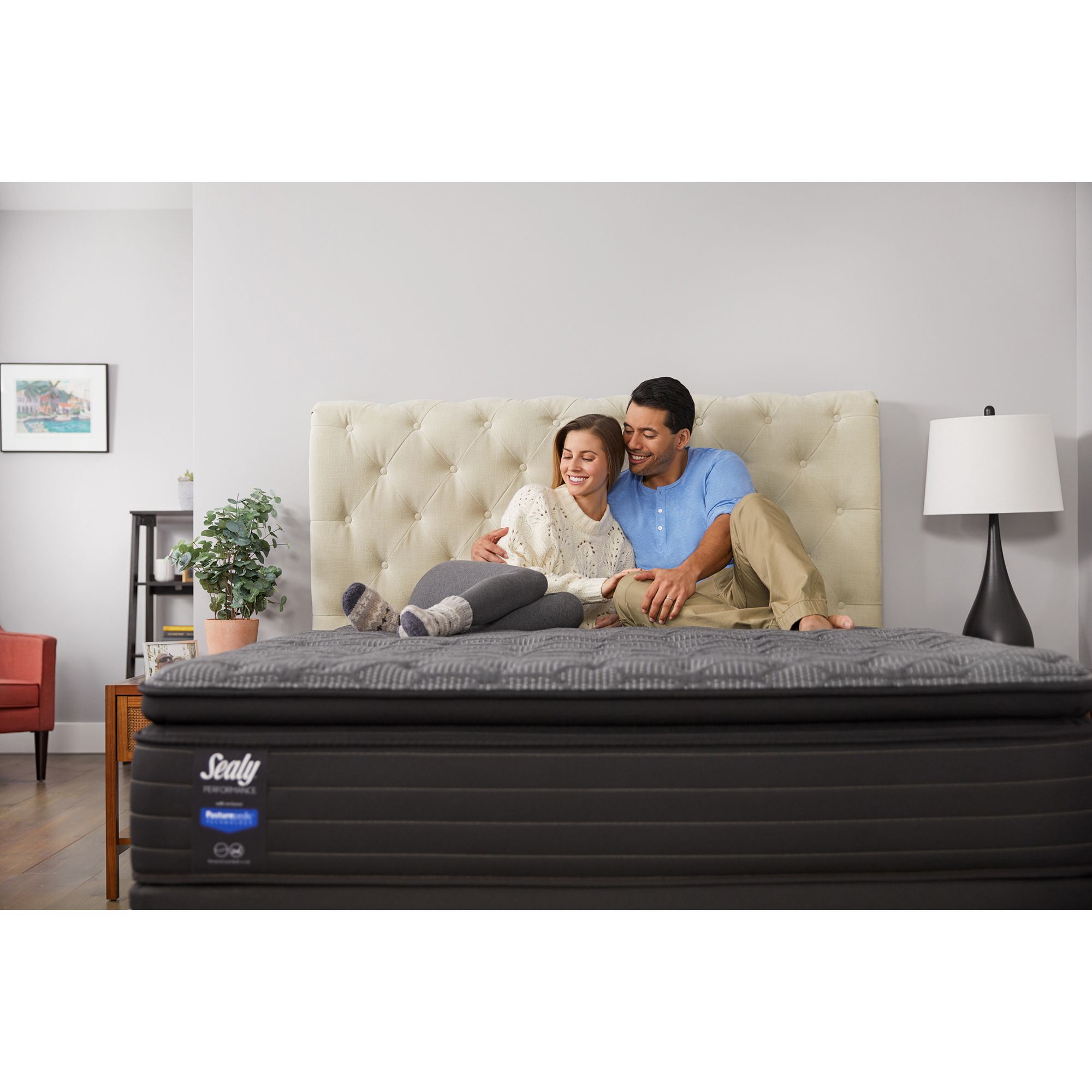 Sealy response performance lakeview drive outlet plush eurotop queen size mattress