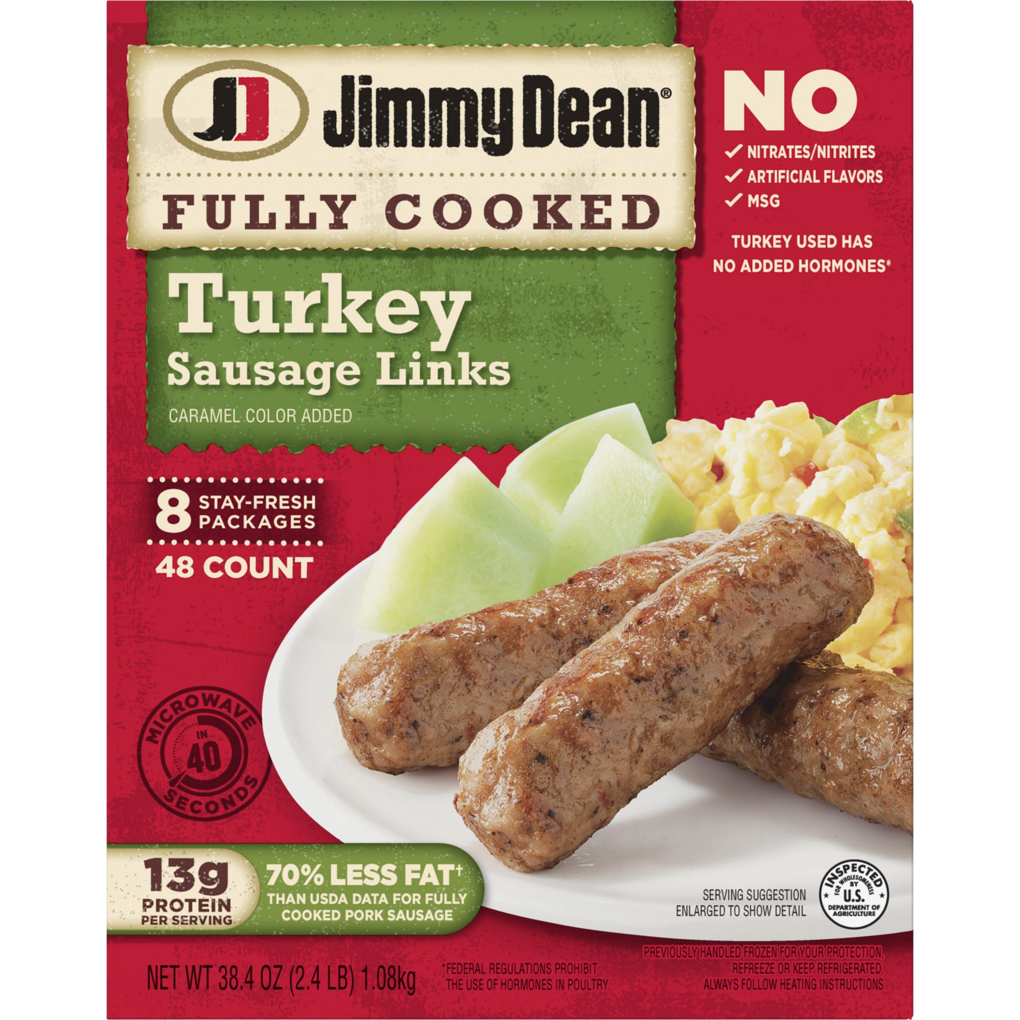 Jimmy Dean Turkey Sausage Patties Nutrition