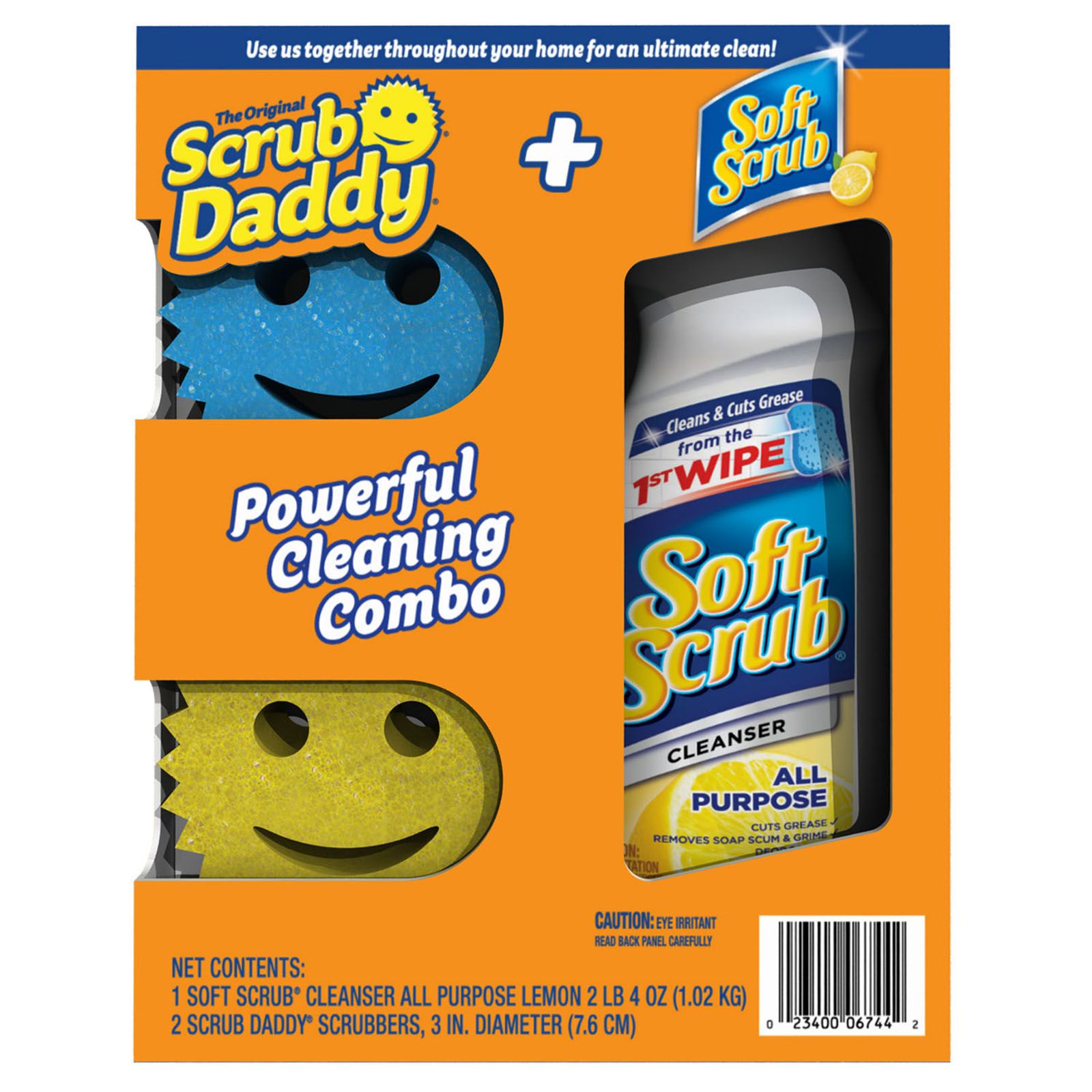 Soft Scrub and Scrub Daddy Combo Cleaning Set at Costco - Product