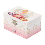 Mele and Co. Ashley Girl's Musical Ballerina Fairy and Flowers Jewelry Box
