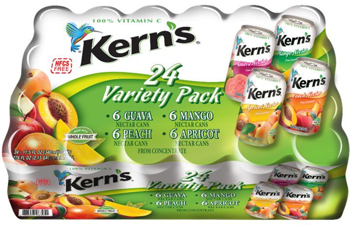 Kern's Nectar Variety Pack, 24 ct.