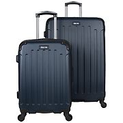 Kenneth Cole Reaction 2-Pc. ABS Expandable 4-Wheel Luggage Set - Navy
