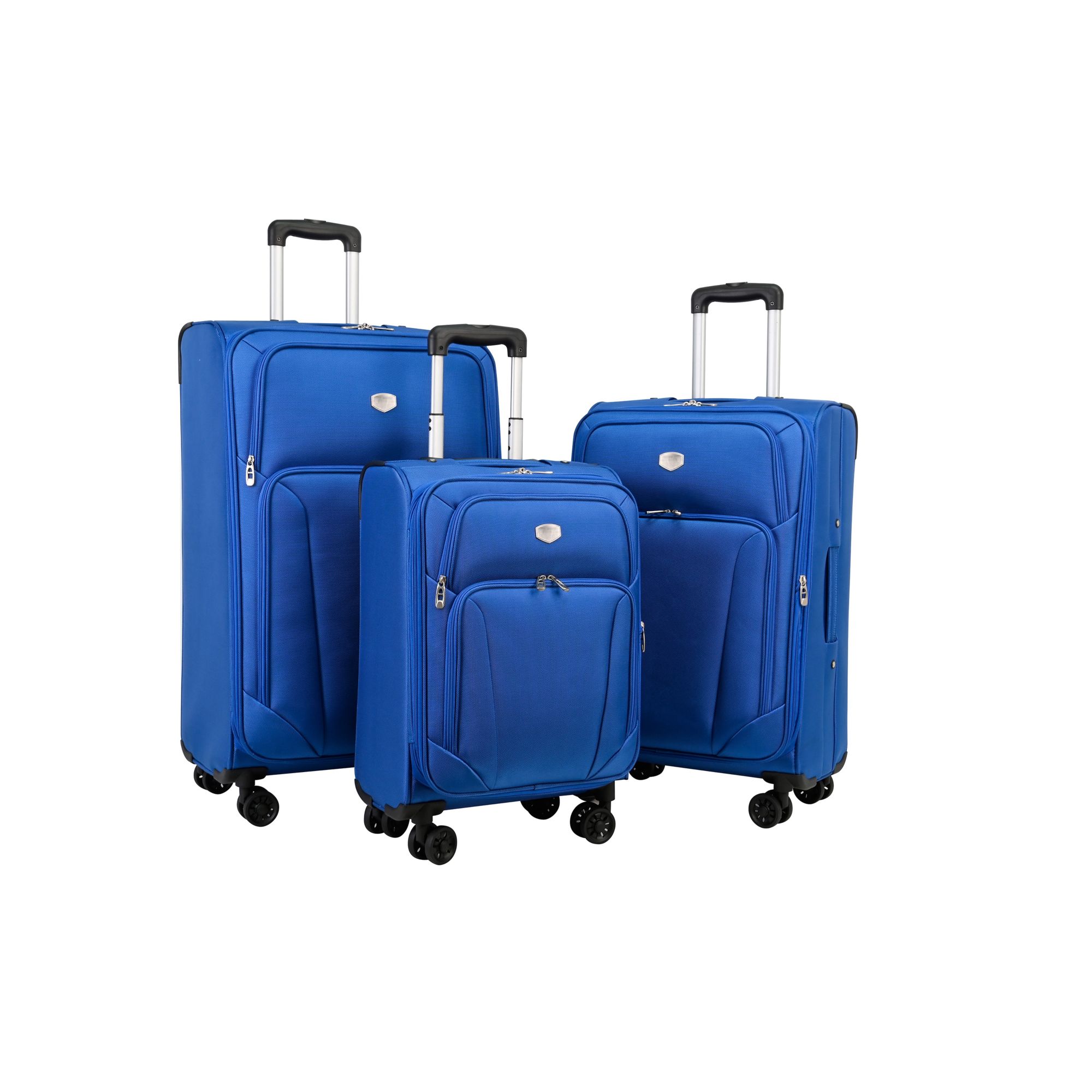 atlantic 3 piece luggage set bjs