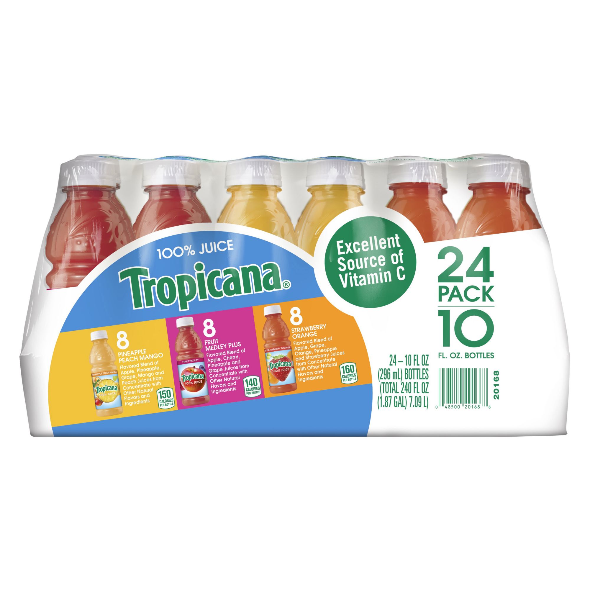 Tropicana Mixed Juice Variety Pack, 24 pk./10 oz.
