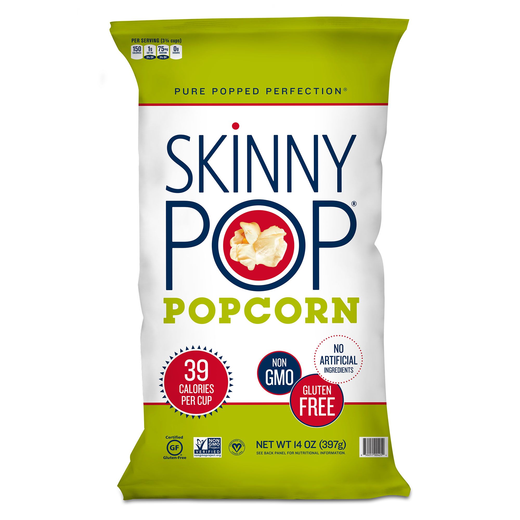 SkinnyPop Original Popcorn, 14 oz.