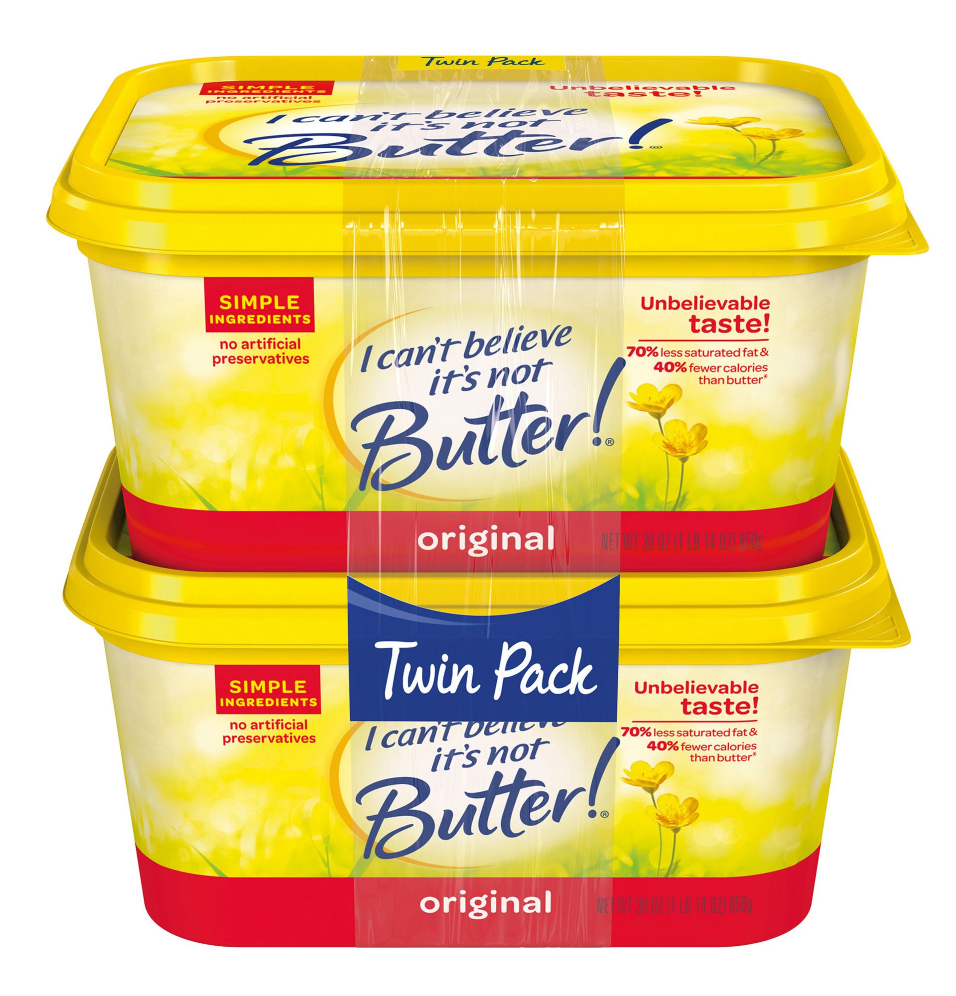 I Can't Believe It's Not Butter, 2 ct./30 oz.
