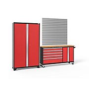 NewAge Products Bold Series 3.0 2-Pc. Cabinet Set - Red