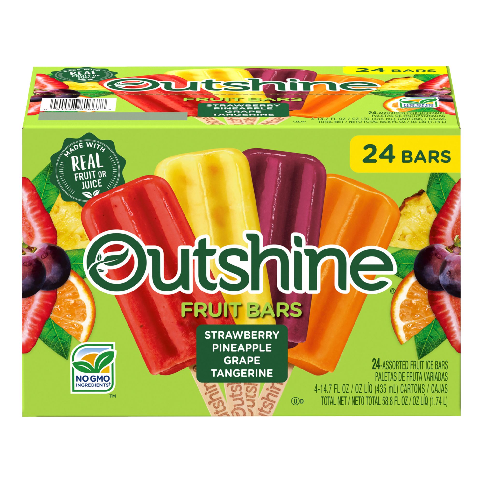 Outshine Fruit Bars, 24 ct.