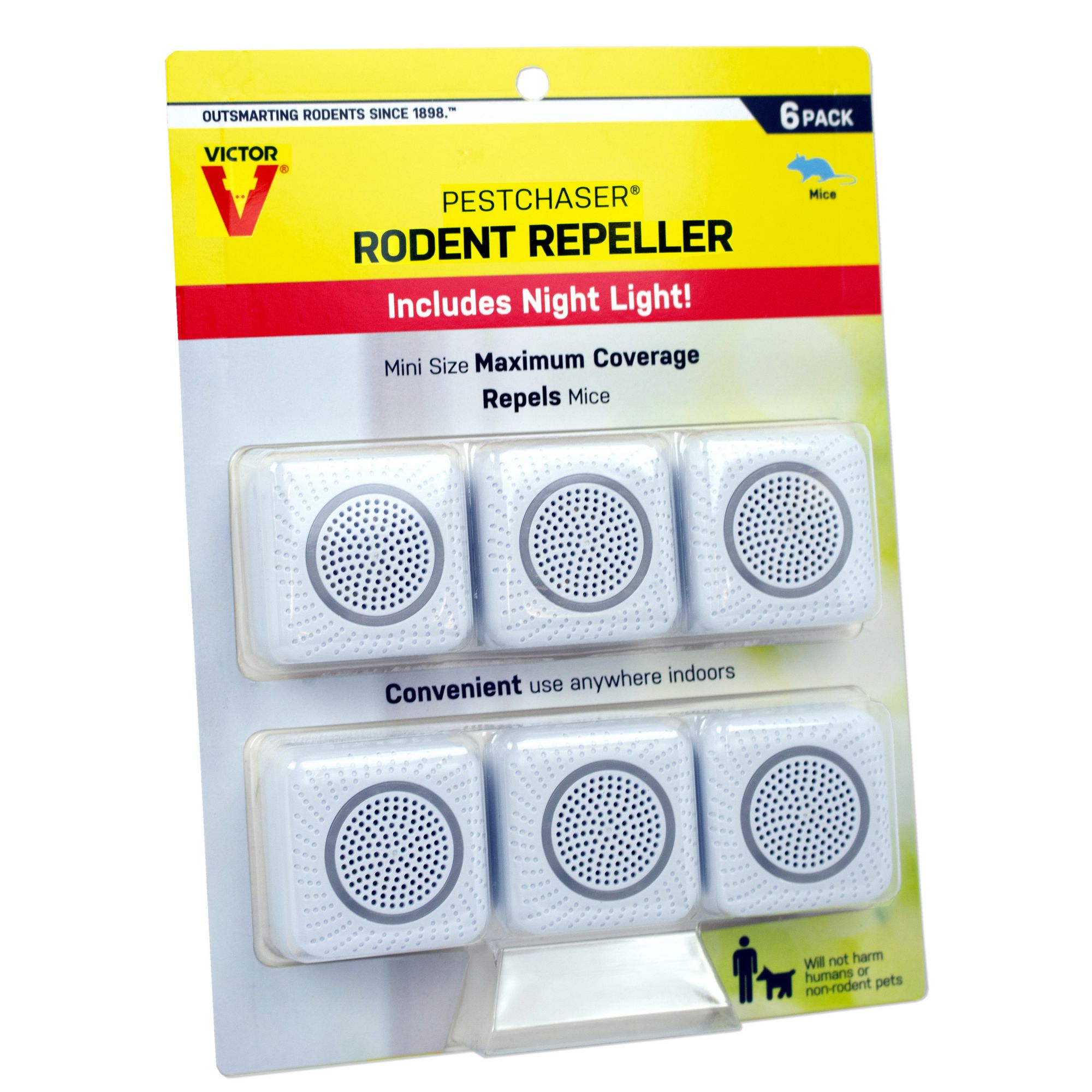 Victor PestChaser Plug-In Electronic Pest Repeller For Rodents 2 pk - Ace  Hardware