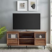 W. Trends 58&quot; Transitional 2 Door TV Stand for Most TV's up to 65&quot; - Reclaimed Barnwood
