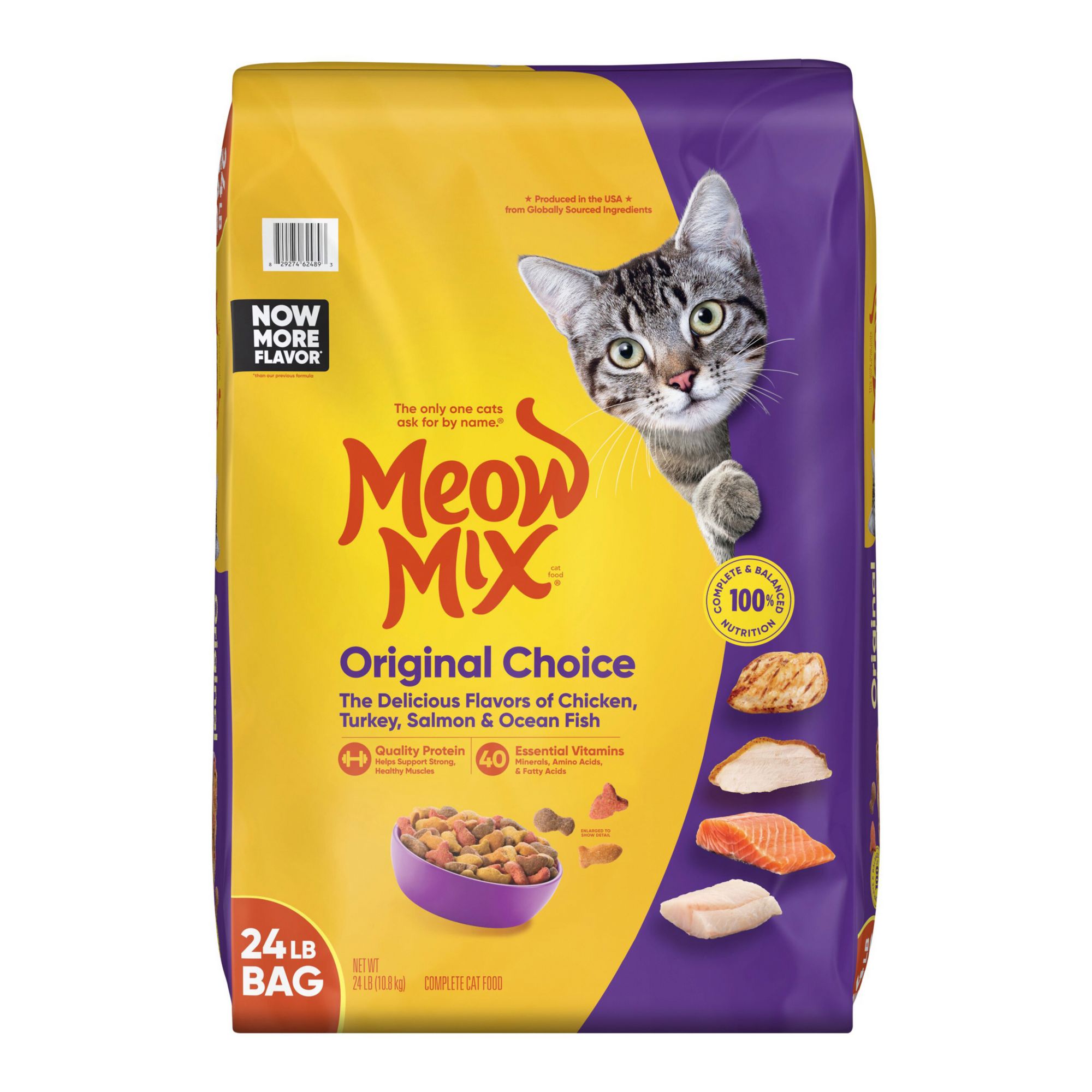 Meow Mix Cat Food, Original Choice