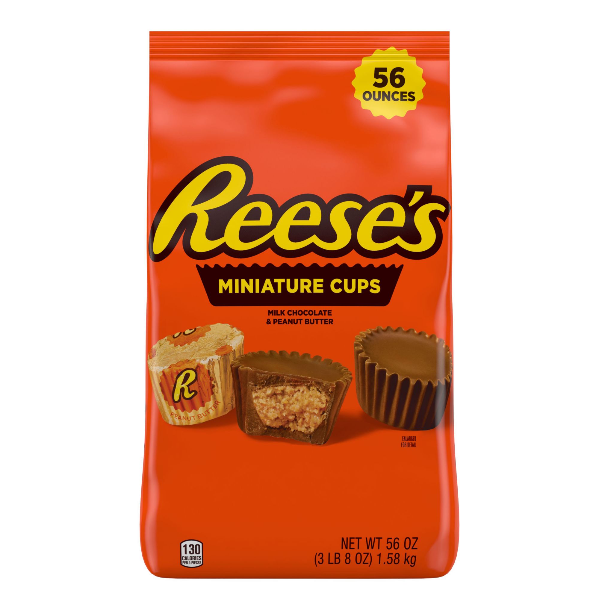 Hershey's Reese's Miniature Peanut Butter Cups, 56 oz.