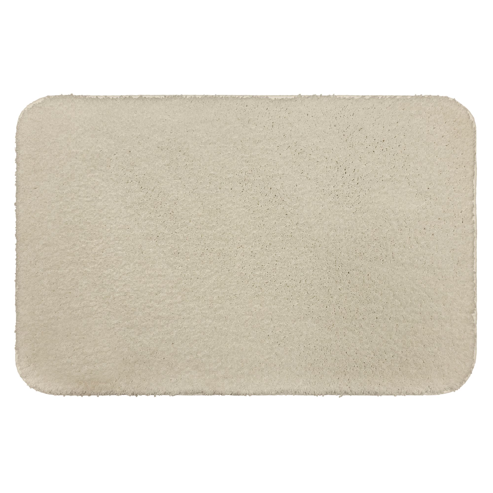 Bino BINO Loofah Non-Slip Bath Mat for Tub, Light Grey - Quick