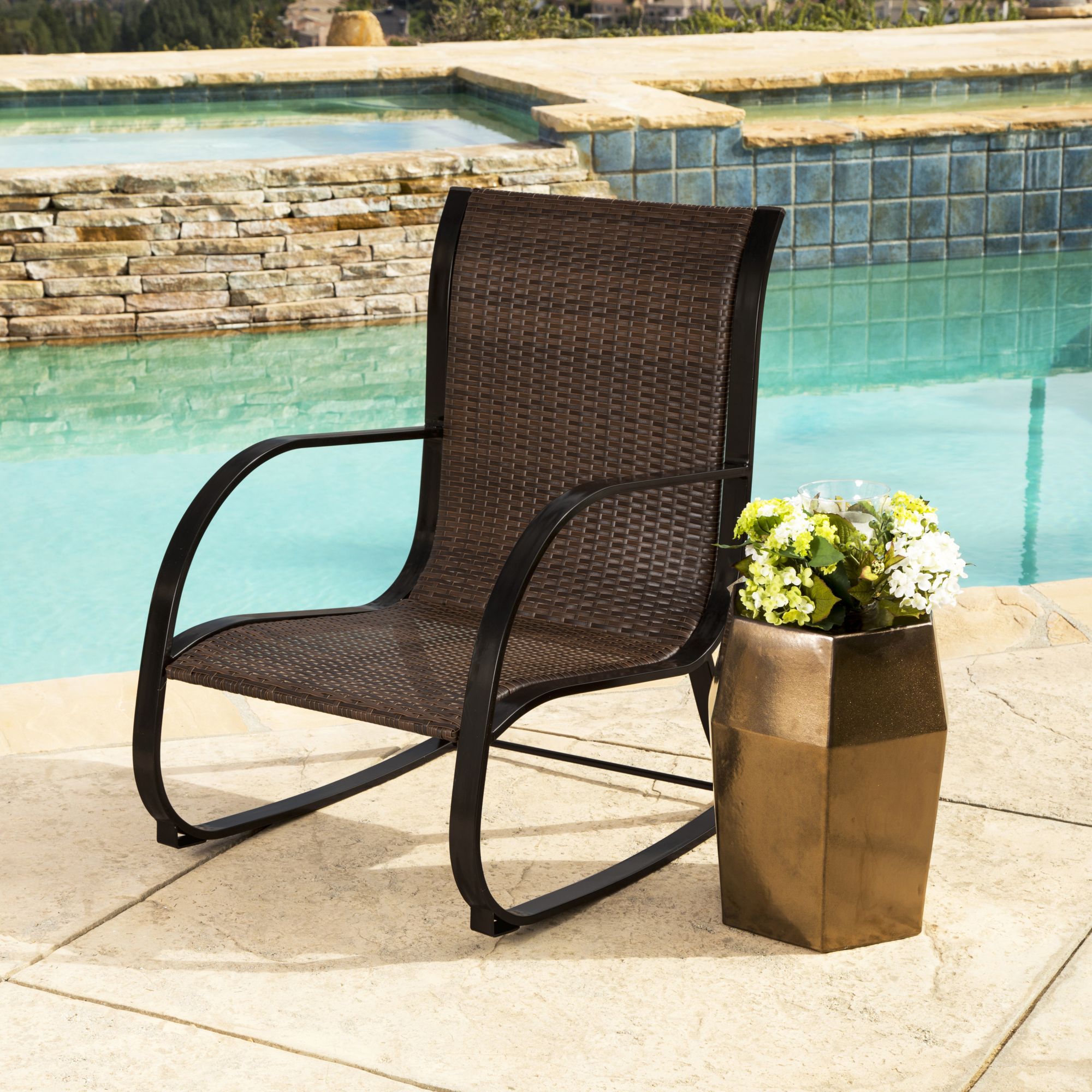 abbyson rocking chair