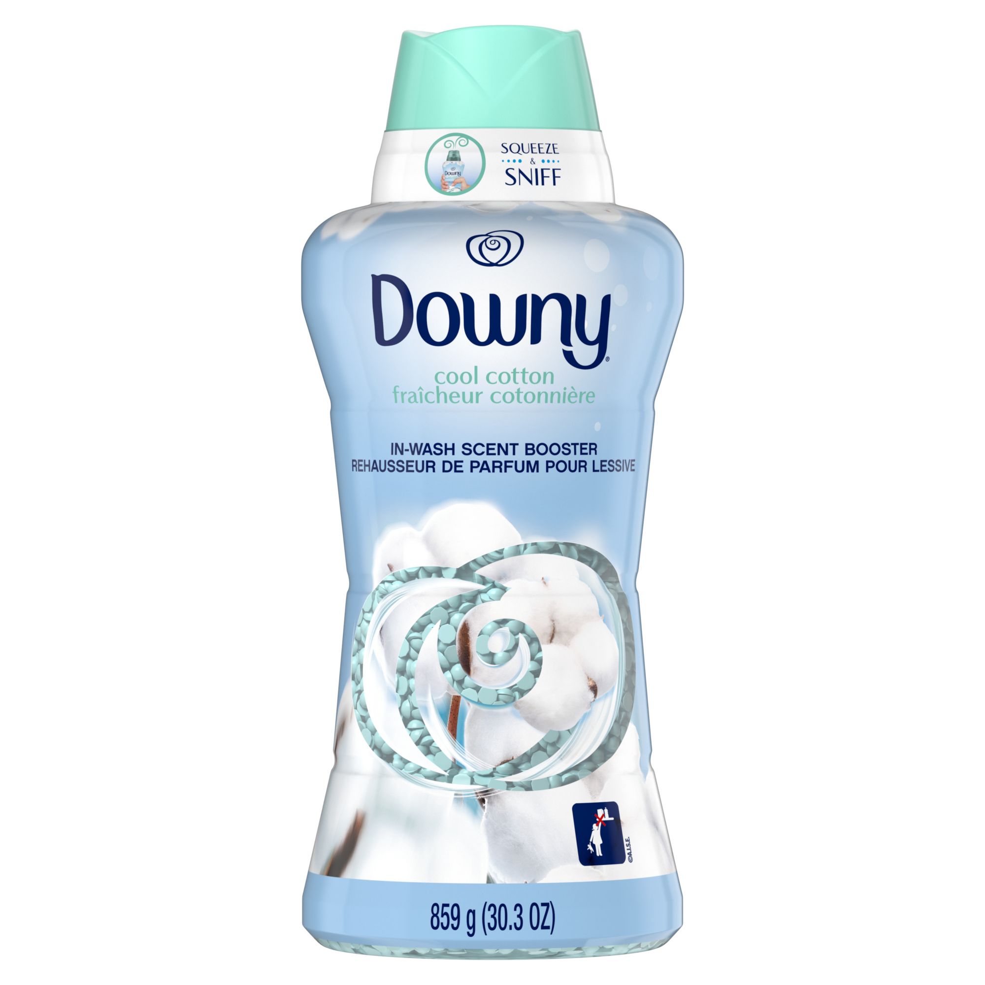 Downy In-Wash Scent Booster, Cool Cotton - 570 g